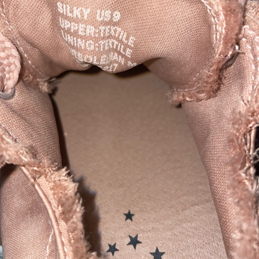 Rock and Candy Lace Up Platform Sneakers Shoes Silky Rose Woman’s US Size 9 New - Picture 6 of 11